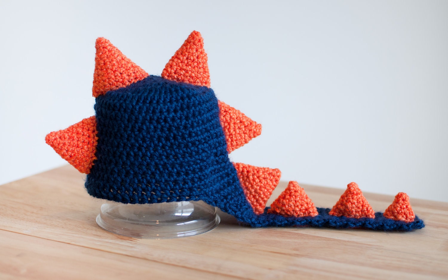 Dinosaur Baby Hat, Dragon Baby Boy Hat, Crochet Costume, Photo Prop - choice of colors