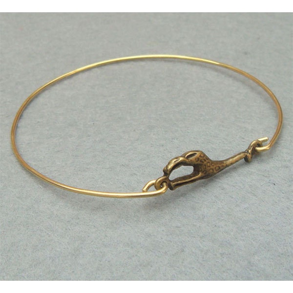 Giraffe Bangle Bracelet