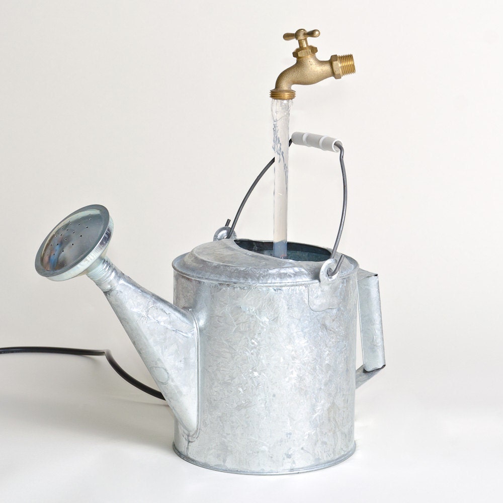 Watering Can Fountain
