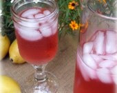 Redneck wine Glasses, Set of 2 Large Mason Jar Beer, Iced Tea or Lemonade Glasses in Southern Chic Style