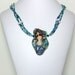 Mermaid Necklace In Ocean Blue & Green