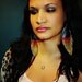 Girl On Fire - Glitter and Faux Leather BIG Feather Earrings