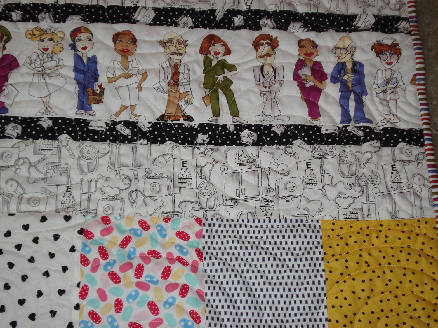 Nurse Quilt reserved for Virginia