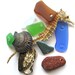 Sea Glass Shells Beach Stone Drilled DIY Destash Supplies at Hendyfinds
