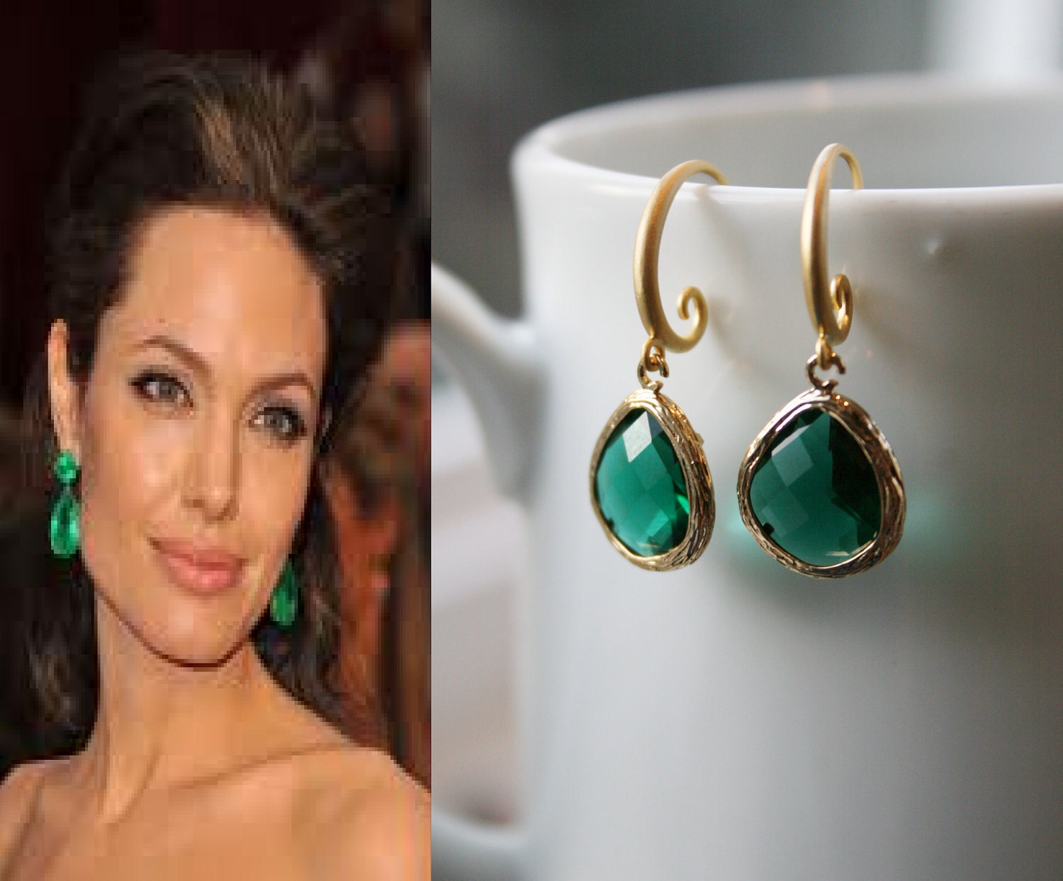 Emerald Earrings