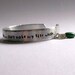 Handstamped "Horse Quote" Cuff Bracelet for the Equestrian