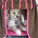 Crate Bedding Cover Color Blocking in Pink and Brown