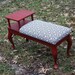 Local Sale Pending - Gossip Chair / Refinished Vintage Phone Table or Bench