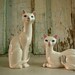 Vintage Cat Figurines, Ceramic