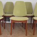 6 Danish Mid Century Teak Dining Chairs