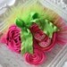 Watermelon Headband--Watermelon Hairclip-Hot pink headband-Hot pink Headbands--Watermelon bows-Watermelon Hairbows-Watermelon bows