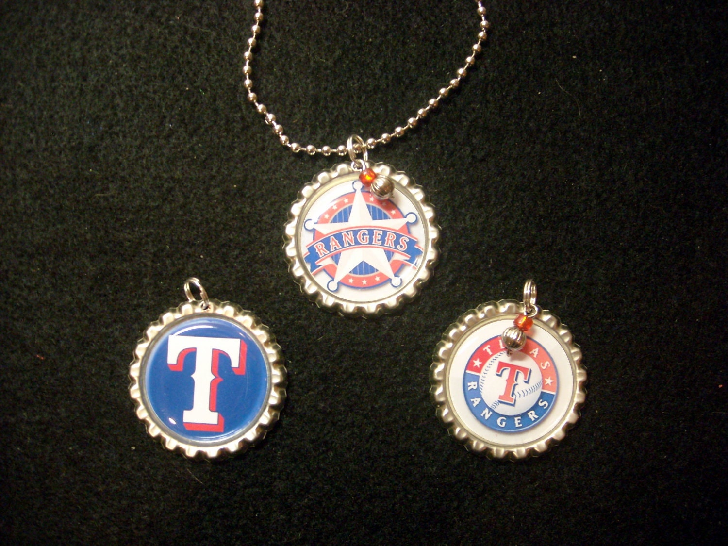 texas rangers necklace