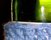 Blue Cozie for Wine Bottle Party Marker Game