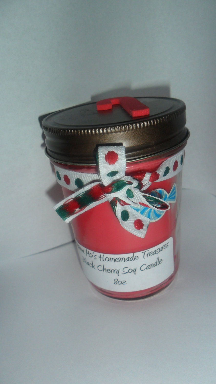 Black Cherry Soy Candle