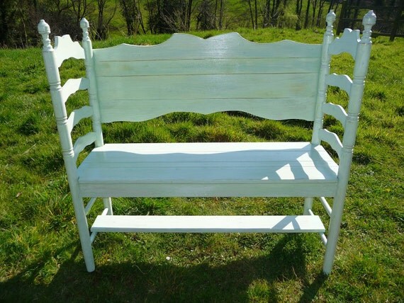 Items similar to Hand made wooden chair bench from reclaimed wood