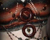 The "Tank Girl" Knitted Tribal Belly Dance Top, Made to Order