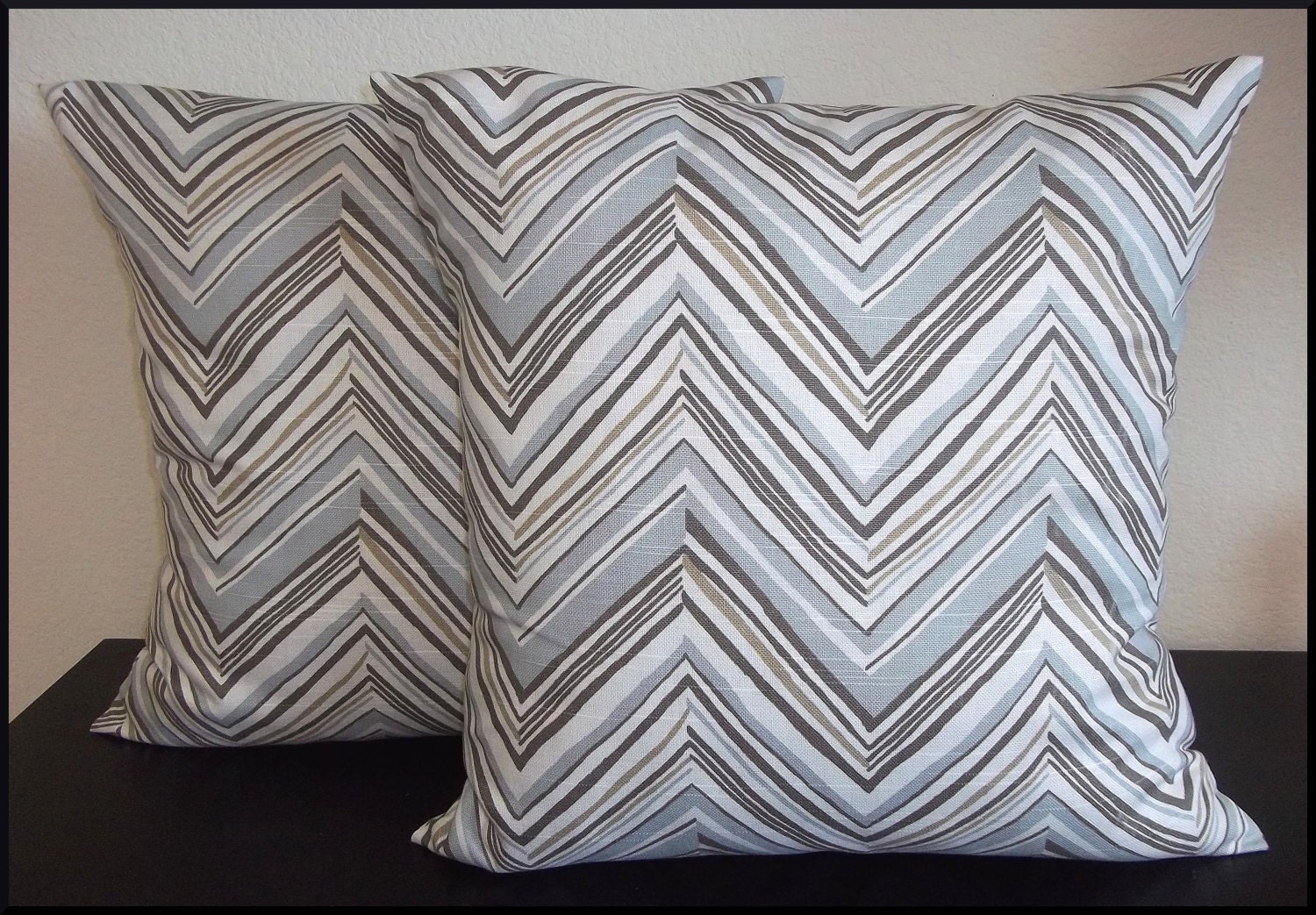 2 Pillow Covers 20x20 - Free Shipping - Robert Allen Canton Lake Home Decor Fabric