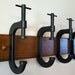 C-Clamp coat rack
