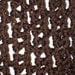 Infinity Eternity Cowl Neck Warmer Scarf Chocolate Brown Cluster Crochet READY TO SHIP