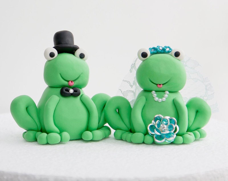Frog Wedding Cake Toppers
