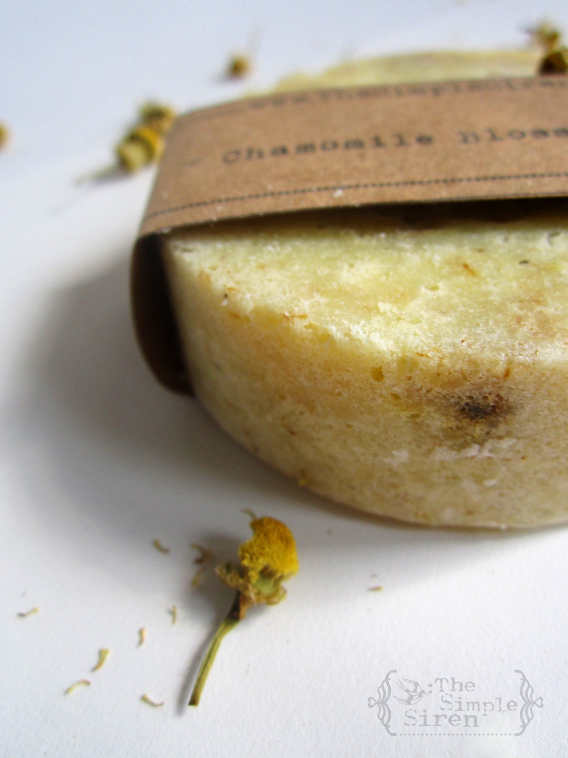 Organic CP Soap - Chamomile Lime Exfoliate - Handmade with Raw sugar scrub