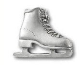 Figure Skate Lapel Pin