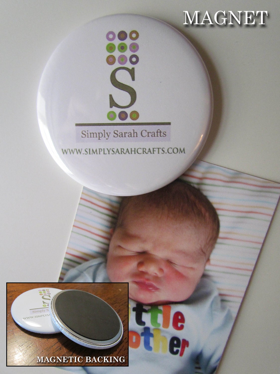 Keep Calm and Find a Safe Word - Magnet, Mirror, Bottle Opener or Pin
