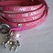 Humanity For All Horse Charm Leather Wrap Bracelet