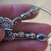 Butterfly Crystal Helix Beaded Barefoot Sandals on a thick durable elastic band. These have some give. Will fit shoe size 5-7 American Wome