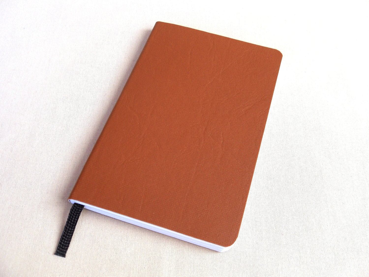 POCKET Tan Journal Notebook Moleskin, Faux Leather, Soft-cover, Handbound