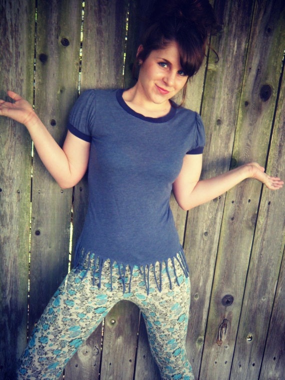 Fringe Blue T-Shirt