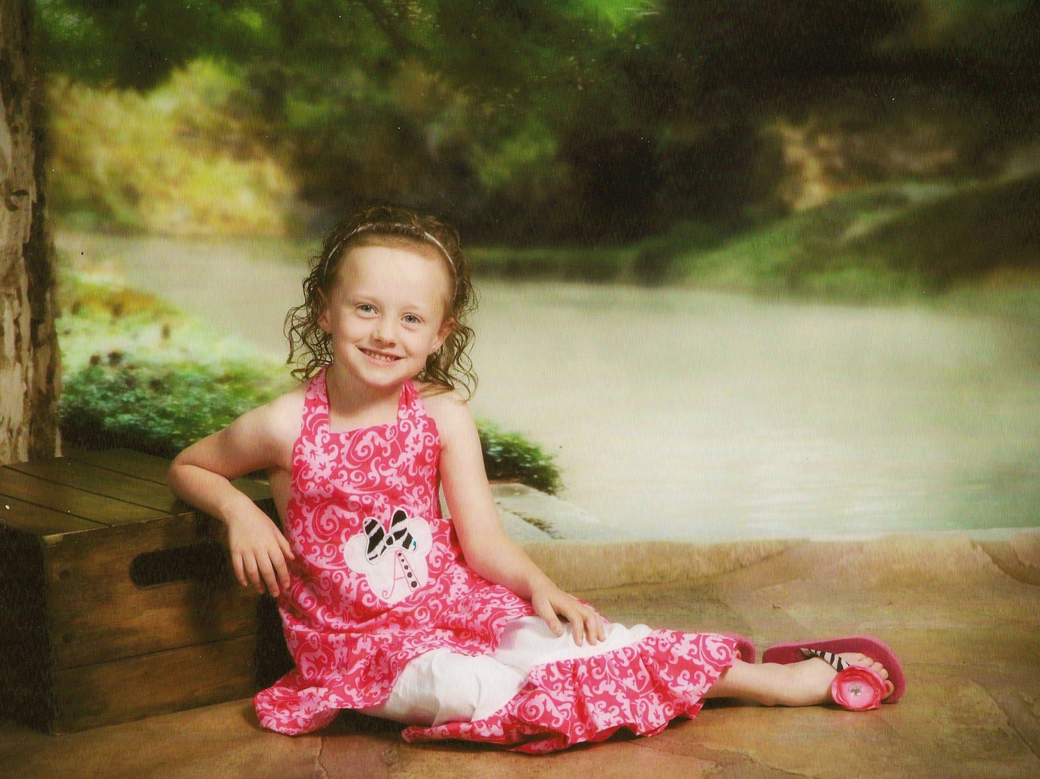Custom Boutique Girls Clothing Minnie Mouse Birthday Outfit Halter Top Ruffle Capri Size 18m 24m 2T 3T 4T 5 6 7 8