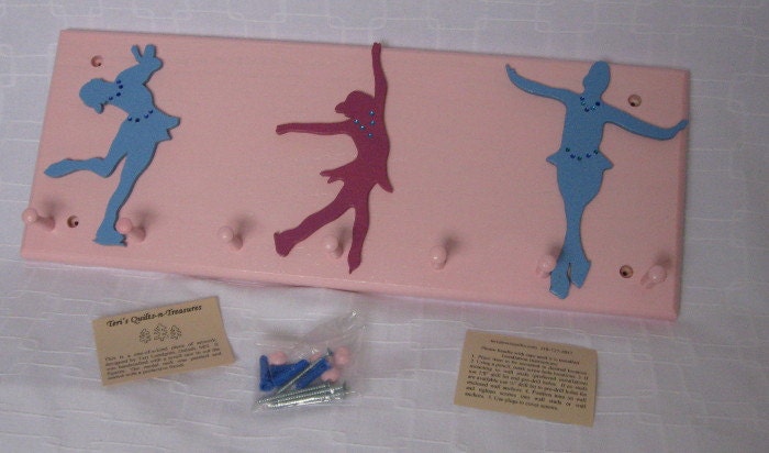 Handcrafted Figure Skating Medal Rack