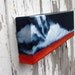 SALE 20% OFF Cloud Landscape original oil painting wall art warm storm abstract earthy home decor - Latitude series three
