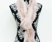 Ruffle Scarf Blush