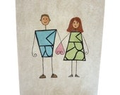 personalized Mr & Mrs ORIGINAL 9x12