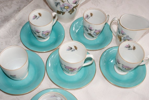 Chodziez polish china tea set by teresamarymurphy on Etsy