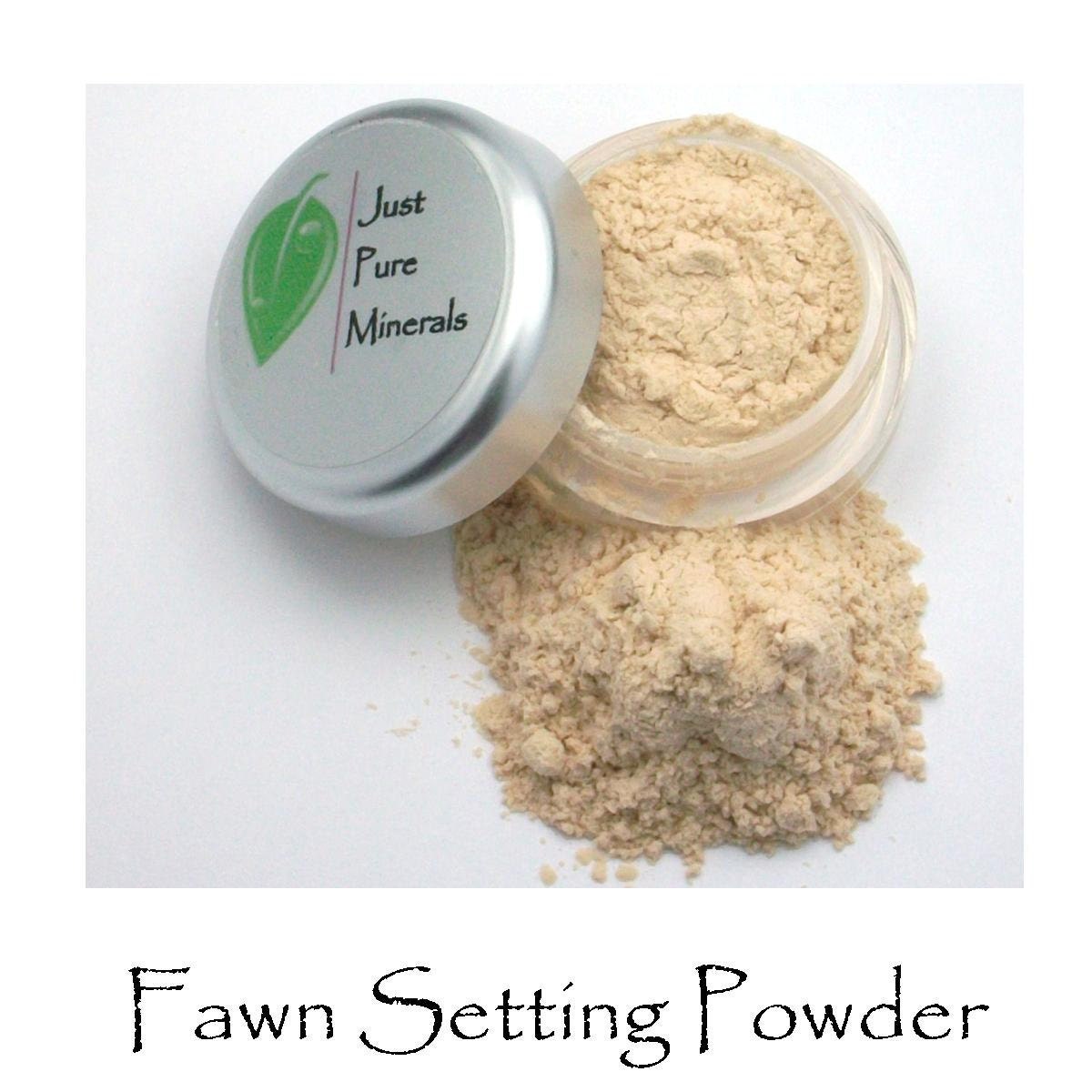 Fawn Setting Powder - Always Vegan and Cruelty-Free- 9g product in a 30g sifter jar