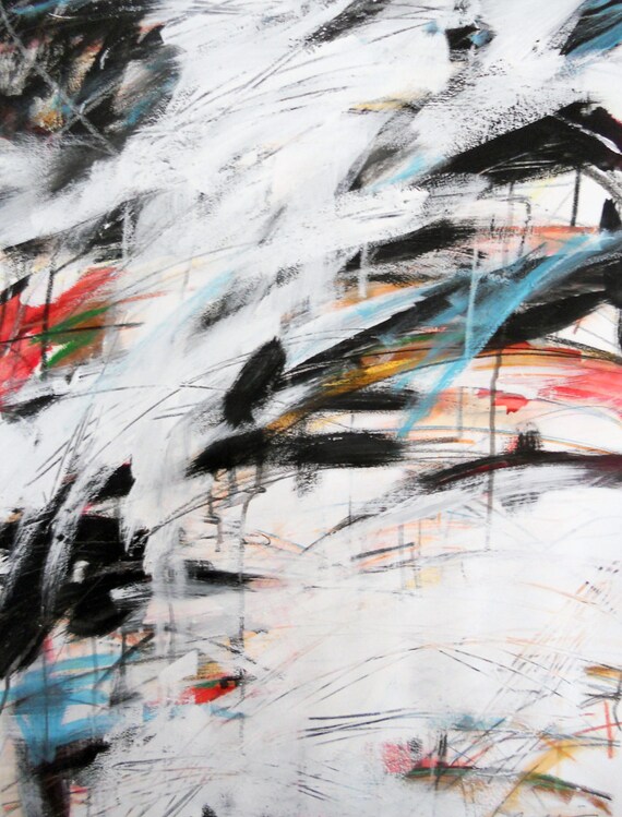 10-10-11 (white, yellow, red, blue, and black abstract)