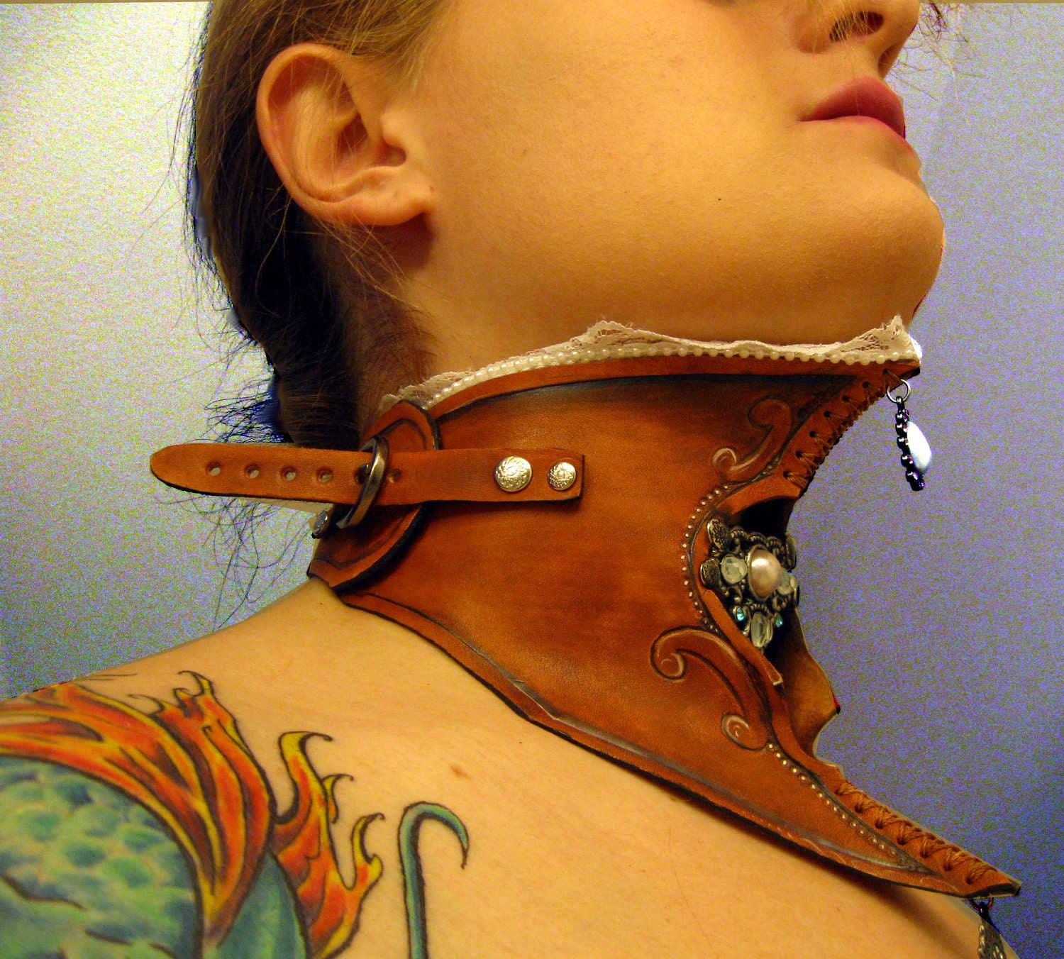 Victoria- Posture Collar/ Neck Corset