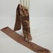 50s Opera-Length Long Satin Gloves in Cafe Au Lait Brown TREASURY ITEM