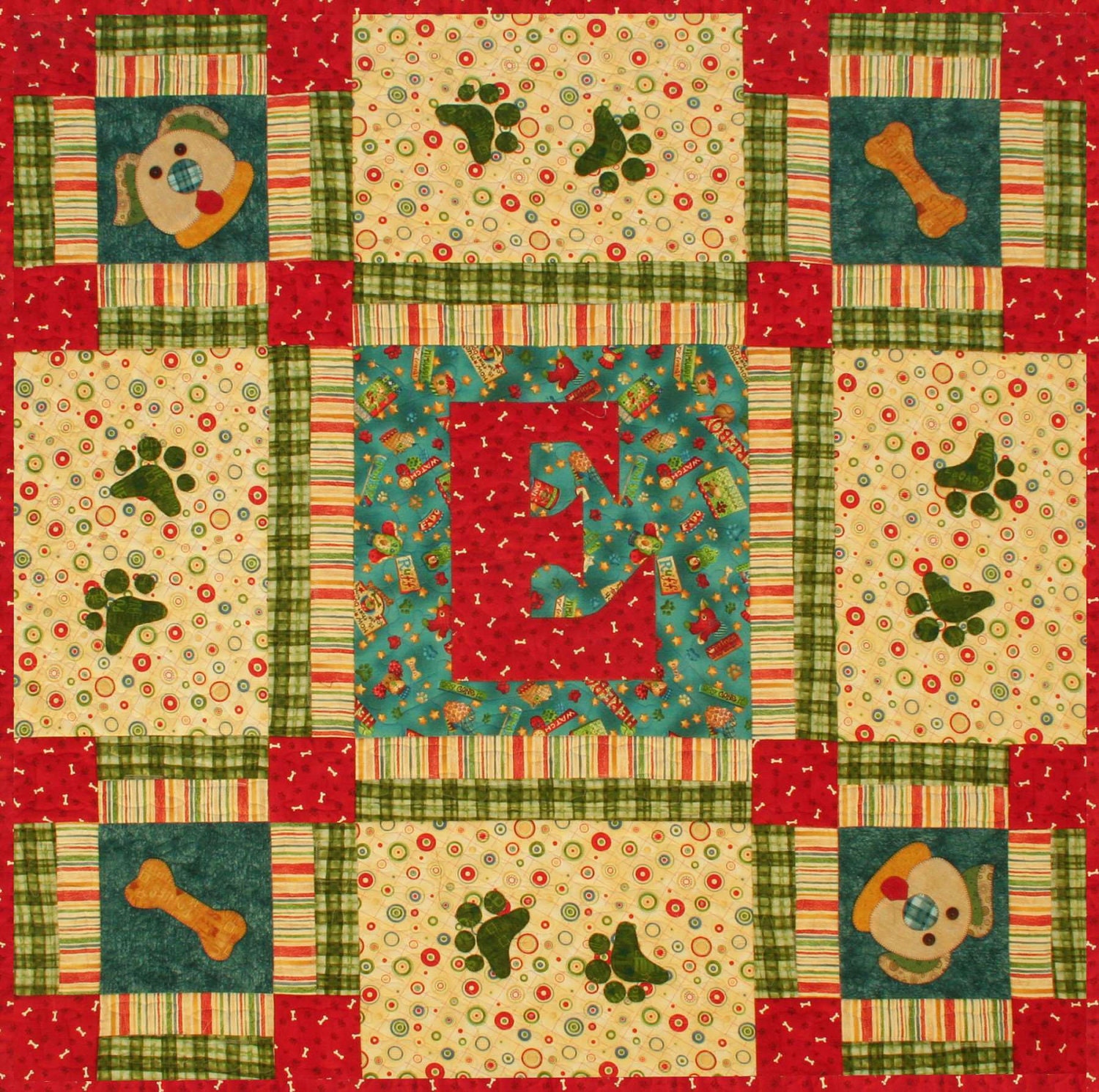 Eli's Puppy Quilt