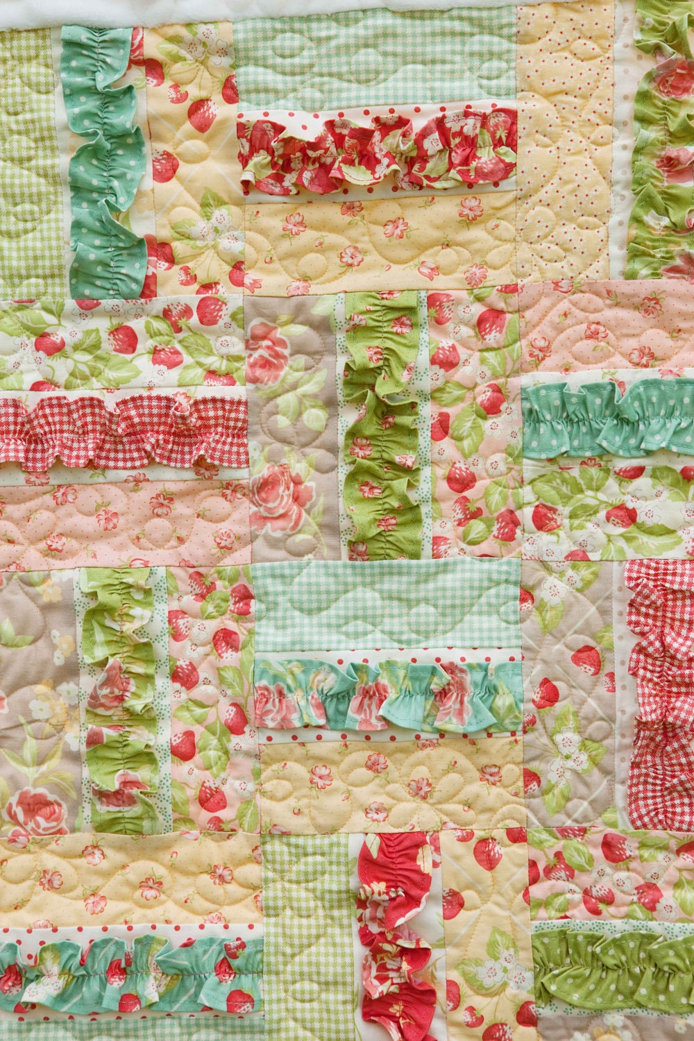 A Soft Place To Land Baby Quilt