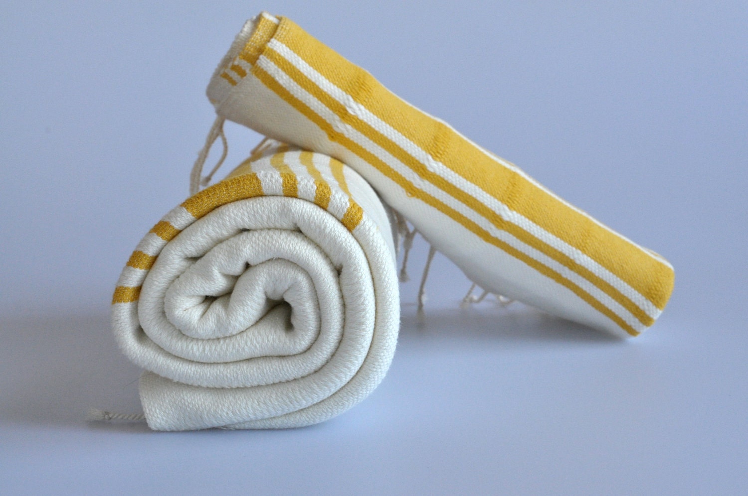 Handwoven Turkish Bath Towel - Set of 2- Efes Peshtemal - Hand Towel & Peshkir