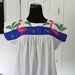 Vintage White Pullover Flamingo Dress
