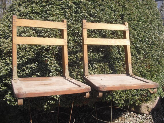Items similar to folding wood canoe seats on Etsy