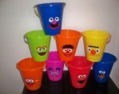 SESAME STREET BIRTHDAY party favor pails (price is for one large pail ) Il_170x135