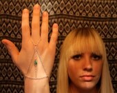 Turquoise Triangle Hand Armor