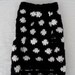 Small Dog Sweater - Black and White Polka Dot