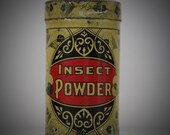 Rare Antique Taite & Sisler Insect Powder Tin